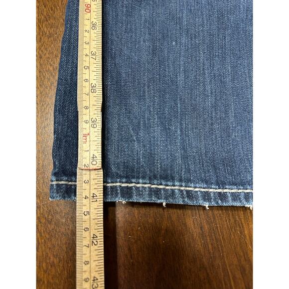 Big Star Miki Jeans Thick Stitch Y2K Women 34 Fit Cowgirl Western Aztec Country - Picture 8 of 12